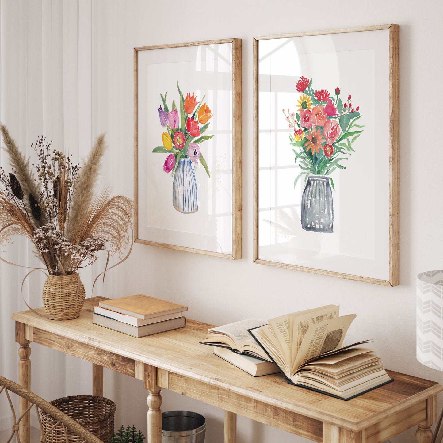 Perfect Palette Floral Art Print