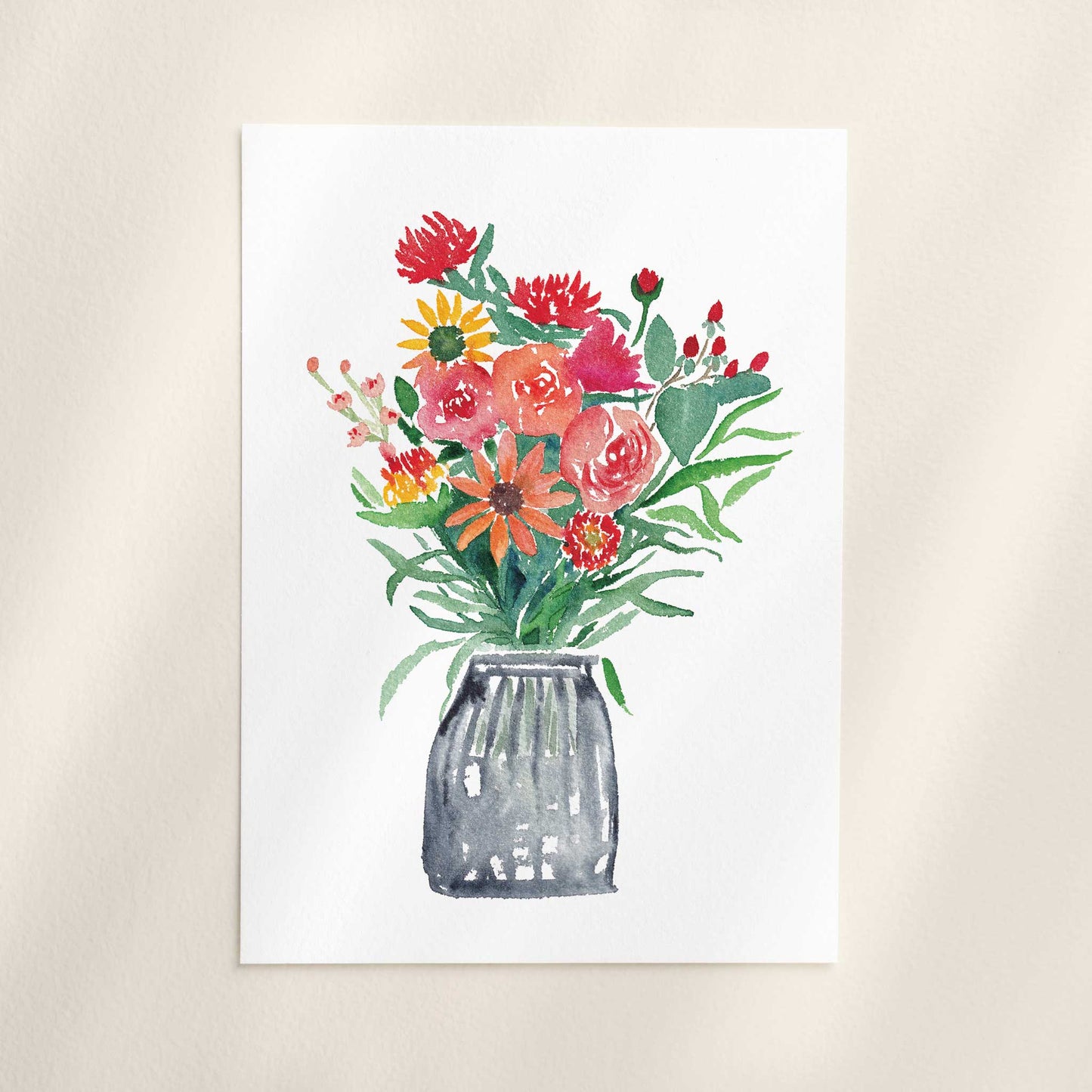 Perfect Palette Floral Art Print