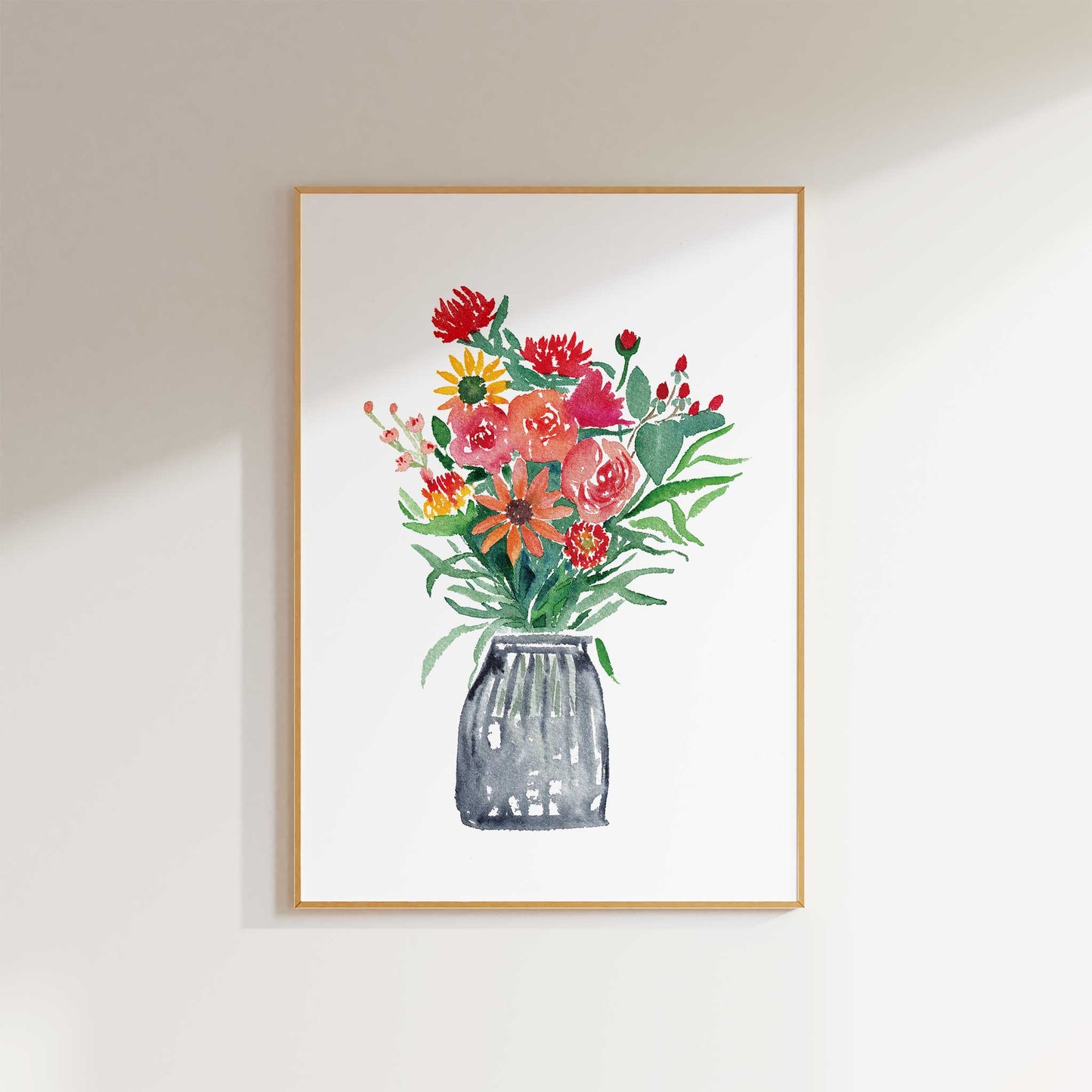 Perfect Palette Floral Art Print