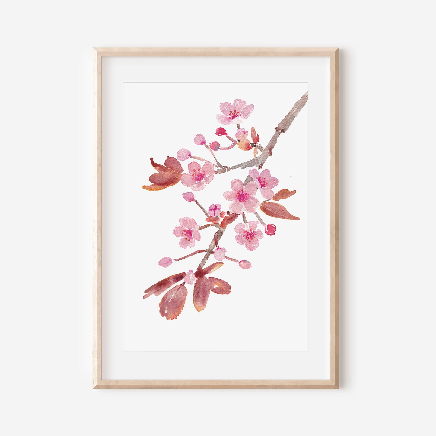 Cherry Blossom Spring Flower Art Print