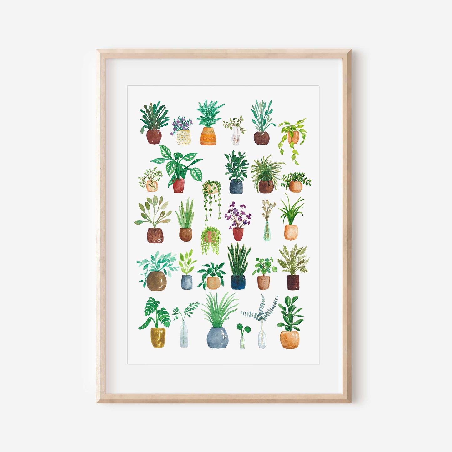 House Plants Art Print